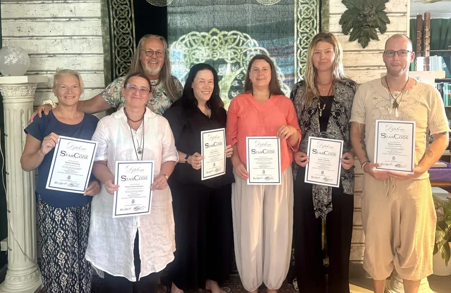 Nya diplomerade StarCode Healers, 26 juli 2026